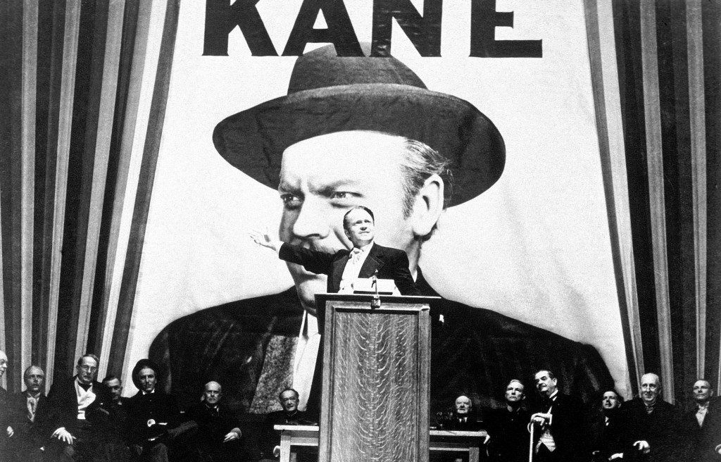 Orson Welles en Ciudadano Kane
