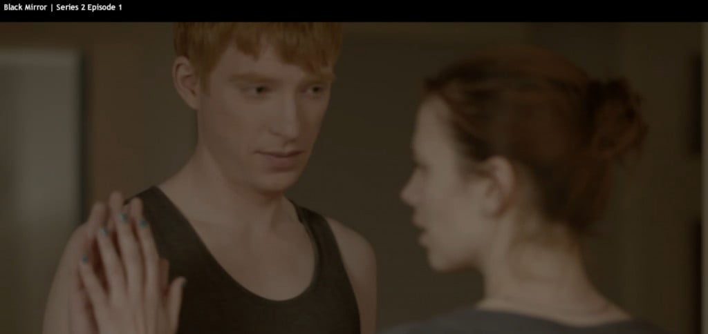 Hayley Atwell y Domhnall Gleeson Hayley Atwell y Domhnall Gleeson