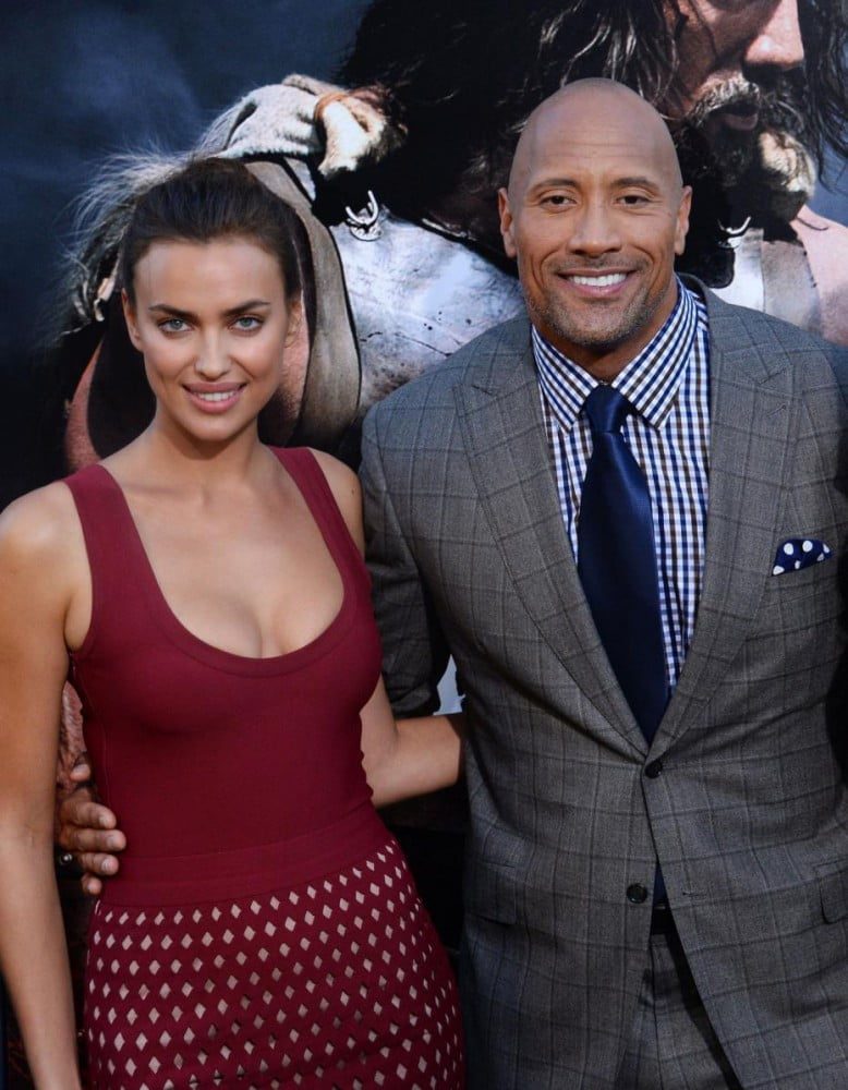 Premiere Hercules: Dwayne "The Rock" Johnson e Irina Shayk