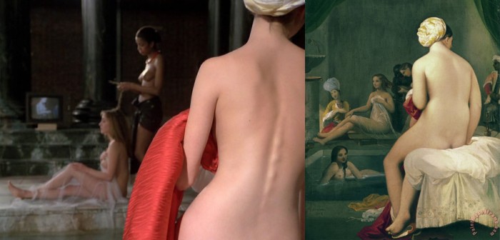 The Small Bather de Jean Auguste Dominique Ingres y Passion de Godard